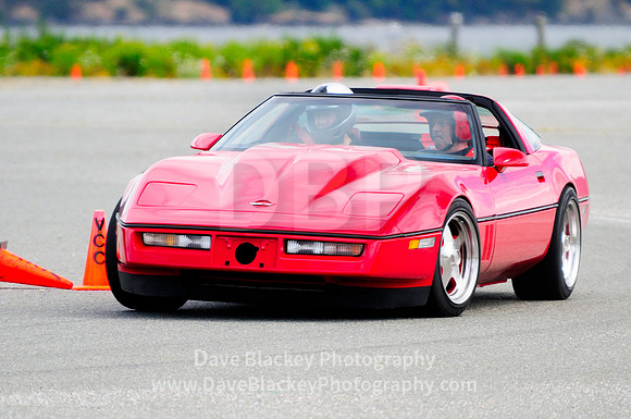 Victoria Corvette Club, Corvette, racing, slalom, event