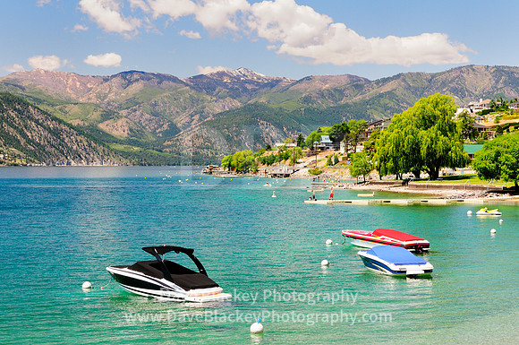 Lake Chelan, Washington State, speedboats