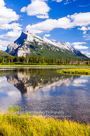 Mt. Rundle, Vermilion Lakes, Banff, Alberta