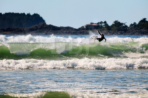 Tofino, surfing, surfer, Cox Bay, wave, air, airborne