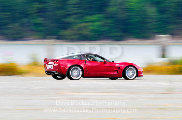 Victoria Corvette Club, Corvette, racing, slalom, Cowichan Bay event