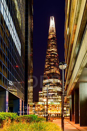 The Shard, London England, city skyline, skyscraper, Old Waterman's Walk, offices, hotels rooms and restaurants