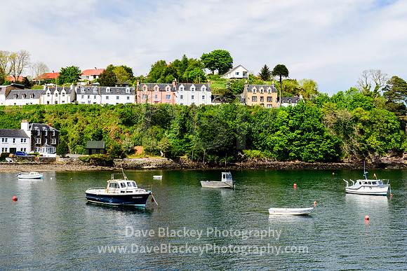 Portree Isle of Skye fishing village Capitol Scotland