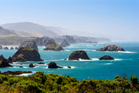 Cuffey's Point, California, coastline, shoreline, waves, crash