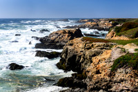 Fort Bragg, waves, crash, ocean, coastline, shoreline, California,