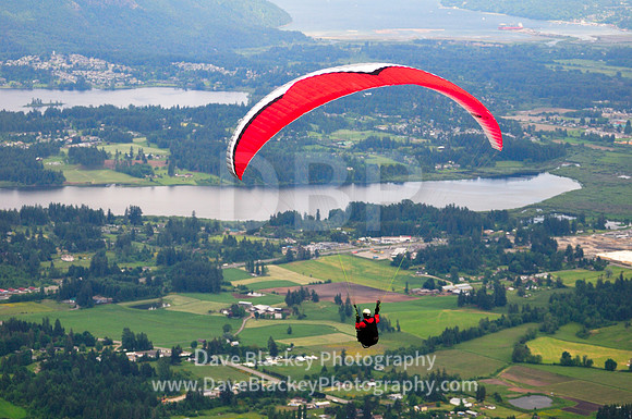 Mt. Prevost, Duncan, paraglider, Cowichan Valley, recreation, lifestyle