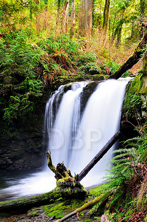 Stocking Creek Falls waterfall Stocking Creek Park Saltair, Stocking Creek Falls, waterfall, Stocking Creek Park, Saltair, BC