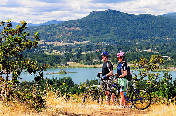 mountain biking, Mt. Tzouhalem trails, Cowichan Valley, Duncan, Mt. Prevost
