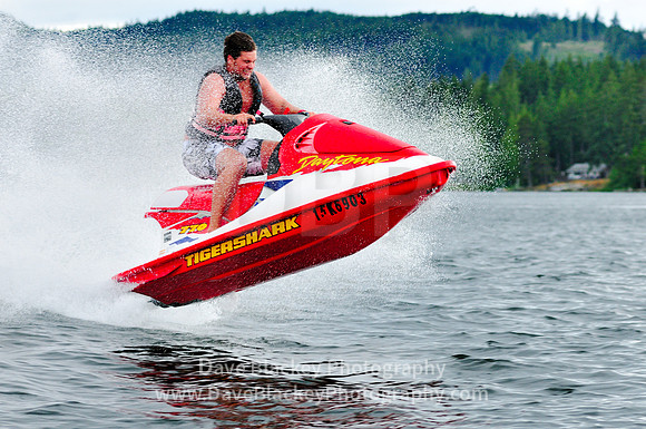 Shawnigan Lake, jet ski, Tigershark Daytona 770