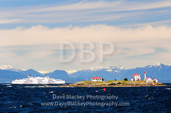 Entrance Island Lighthouse, Gabriola Island, BC Ferry, Queen of Alberni