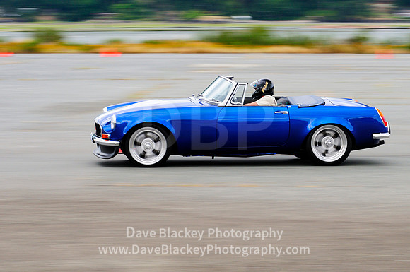 Victoria Corvette Club, MGB, road racing, slalom racing, Cowichan Bay event