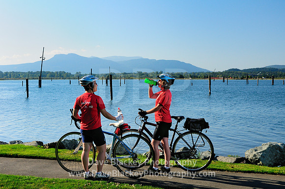 Biking, cycling, Cowichan Valley, biking in Cowichan Bay, BC, Cyclist, Kumiko, Judy