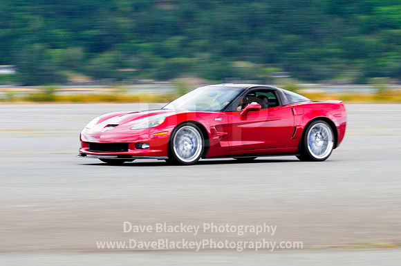 Victoria Corvette Club, Corvette, racing, road racing slalom, Cowichan Bay event